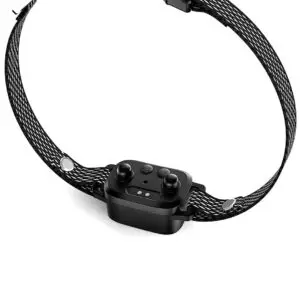Smart bark collar for small dogs, black model