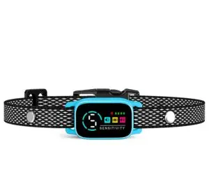 OB10 blue anti-bark collar – humane no-shock training