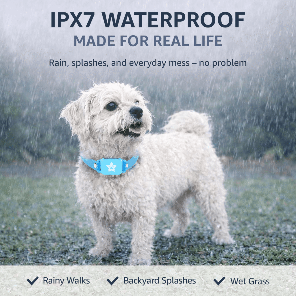 OB11 sky blue Elecane bark collar