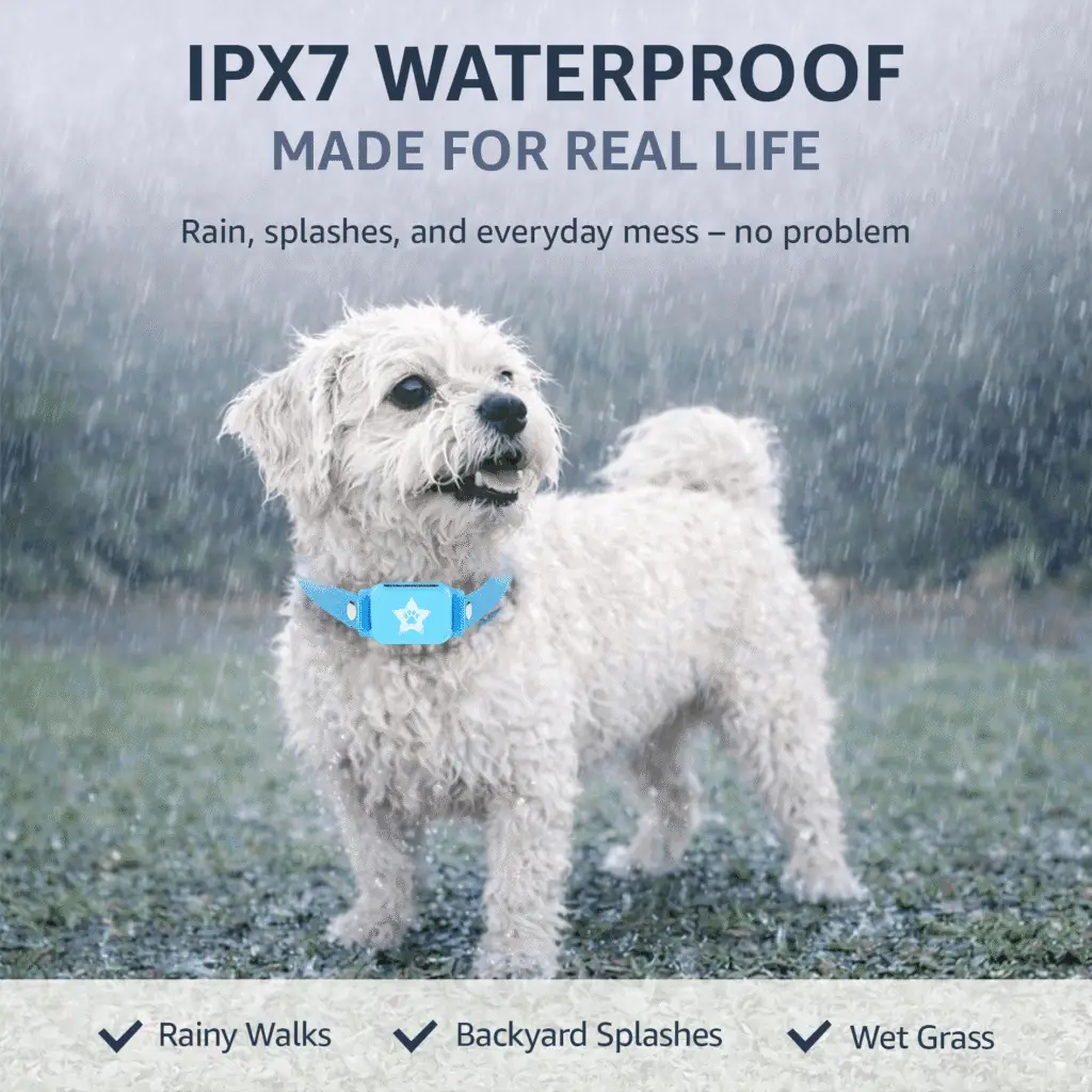 OB11 sky blue Elecane bark collar